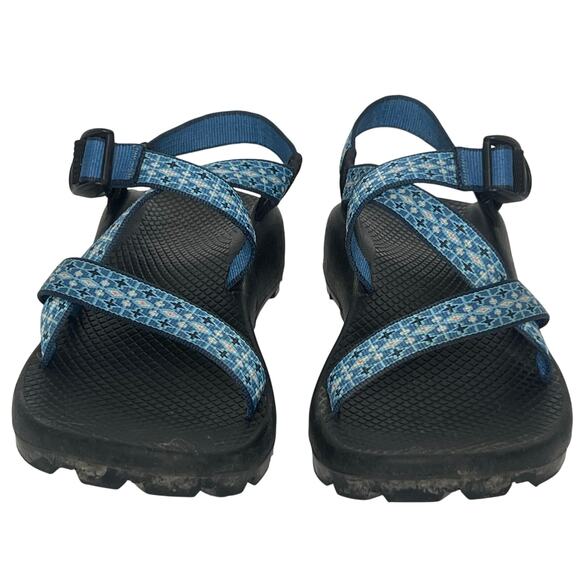 CHACO Z/1 Vibram Unaweep Sandals Strappy Ceramic Blue Womens US 8 UK 6 EU 39.5 - Picture 2 of 8
